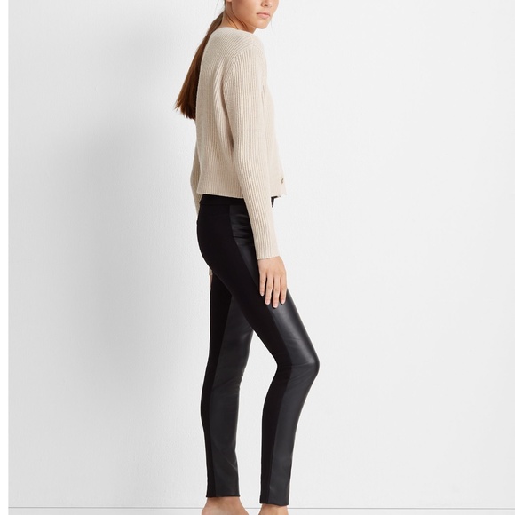 Club Monaco Tasha Leather Legging - Picture 1 of 1